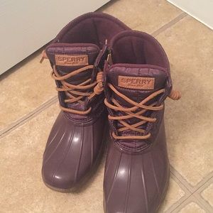 Sperry Boots worn a couple times. **Firm Price